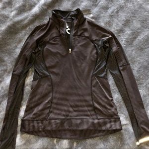 Black Lulelemon 3/4 Zip Pullover *BLACK*